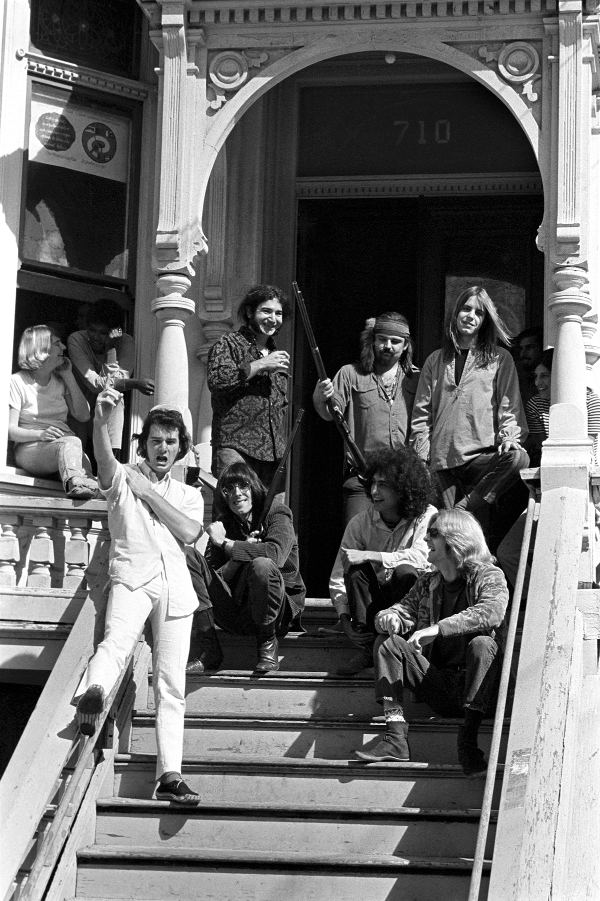"Dead on the Steps", The Grateful Dead, 710 Ashbury Street, San Francisco, CA, October 1967
