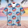 4th Of July Blue And Red Donuts Hawaiian Shirt For Men Women