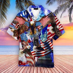 4th Of July Happy Independence Day Hawaiian Shirt For Men Women