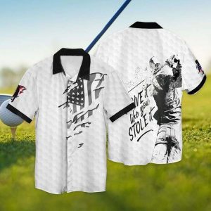 4th Of July Independence Day America Golf Hawaiian Shirt