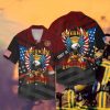 4th Of July Independence Day American Firefighter Eagle Hawaiian Shirt