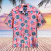 4th Of July Love American Donuts Hawaiian Shirt For Men Women