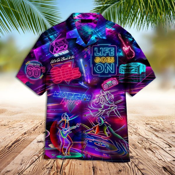 80s Hawaiian Shirt Lets Go Back To The 80s Hawaiian Shirt