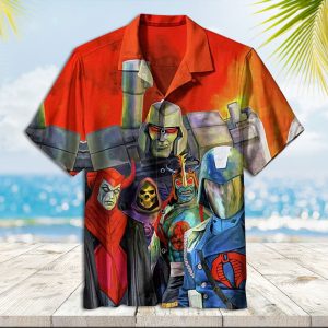 80s Hawaiian Shirt The Villains In The 80s Hawaiian Shirt
