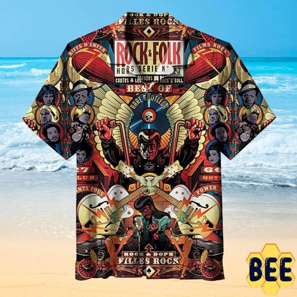 80s Rock Band Short Sleeve Trending Hawaiian Shirt-1