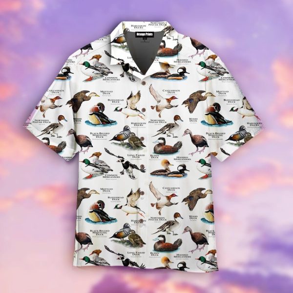 A Lot Of Ducks Hawaiian Shirt