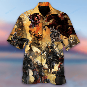 A Samurai Knows His Duty And Guard His Honor 3d All Over Printed Hawaiian Shirt