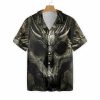 A Skull Or A Dragon 3d All Over Printed Hawaiian Shirt
