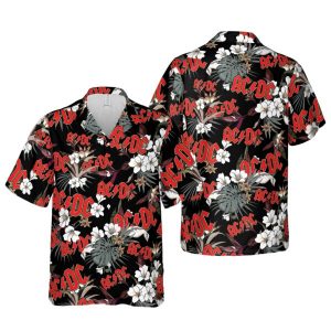 Acdc Band Hawaiian Shirt