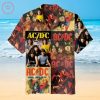 Acdc Rock Band 1987 Music Festival Hawaiian Shirt