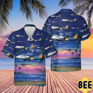 Allegiant Air Airbus A319-111 Trending Hawaiian Shirt-1