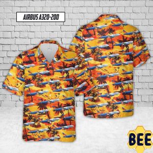 Allegiant Airbus A320-200 Trending Hawaiian Shirt-1