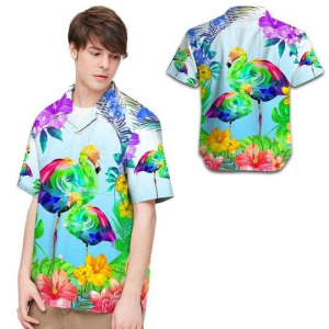 Aloha Lgbt Flamingo Tropical Hawaiian Shirt Hawaiian Shirt For Gaymer