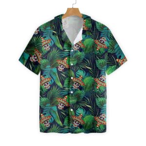 Aloha Mexican Skull Hawaiian Shirt