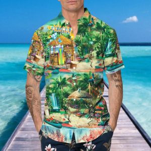 Aloha Skull Village Hawaiian Shirt
