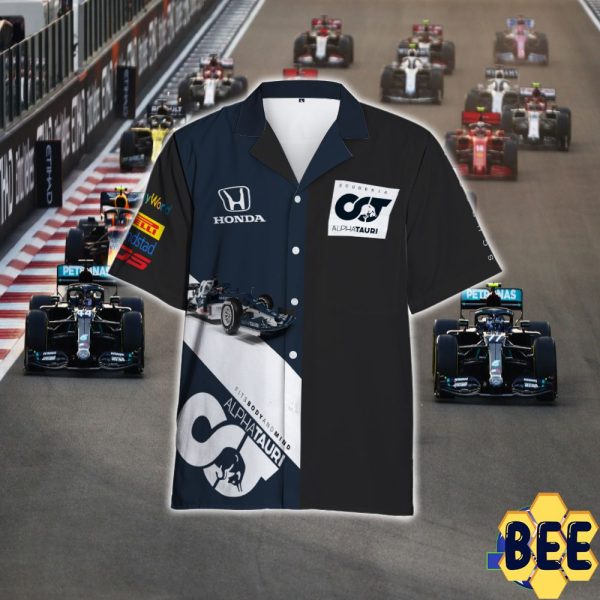 Alphatauri Racing F1 Trending Hawaiian Shirt-1