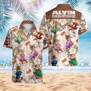 Alvin And The Chipmunks Hawaiian Shirt-1