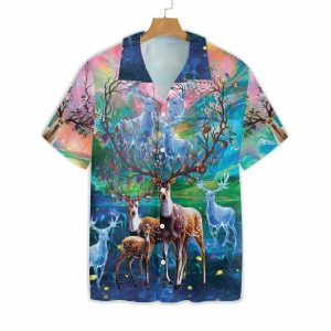 Amazing Deer Hawaiian Shirt