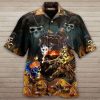 Amazing Pirate Skull Finding Treasure Hawaiian Aloha Shirts Aloha Shirtss-1
