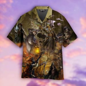 Amazing Pirate Skull Hawaiian Shirt For Men Women Adult