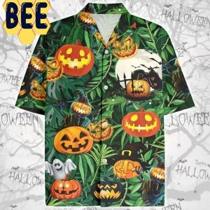Amazing Pumpkin Halloween Hawaiian Shirt-1