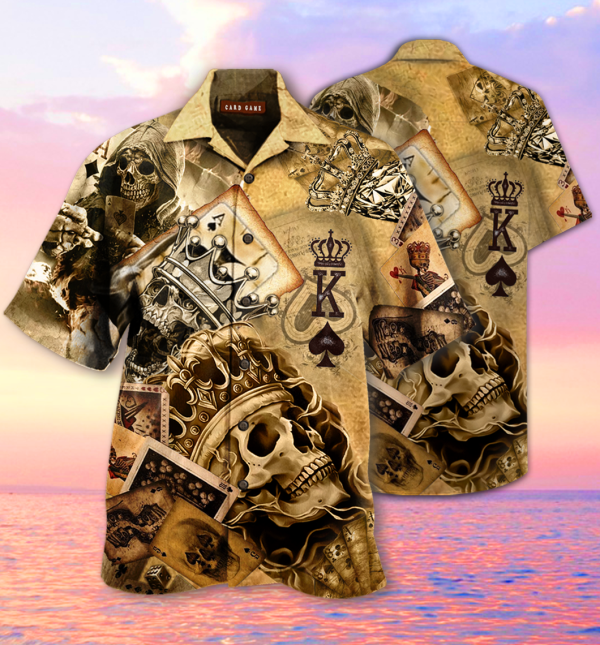 Amazing Skull 3d All Over Printed Hawaiian Shirt