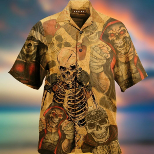 Amazing Skull Hawaiian Shirt