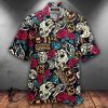Amazing Tattoo Skull And Crown Aloha Hawaiian Shirts-1