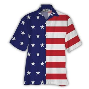 America Flag Hawaiian Shirt
