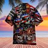 America Skull 4th Of July Hawaiian Shirt For Men Women