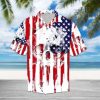 America Skull Hawaiian Shirt – Gift For Skull Lover