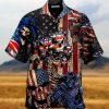 America Skull Pride Edition – Hawaiian Shirt