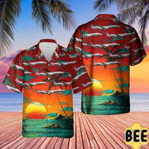 American Eagle Embraer Erj-145lr Emb-145lr Trending Hawaiian Shirt-1