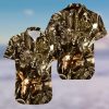 American Motorcycles Gothic Skull Ride Or Die Hawaiian Aloha Shirt