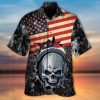 American Skull Flag Hawaiian Shirt – Mc035-1