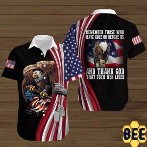 American Veteran Remember Those Who Have Gone On Before Hawaiian Shirt