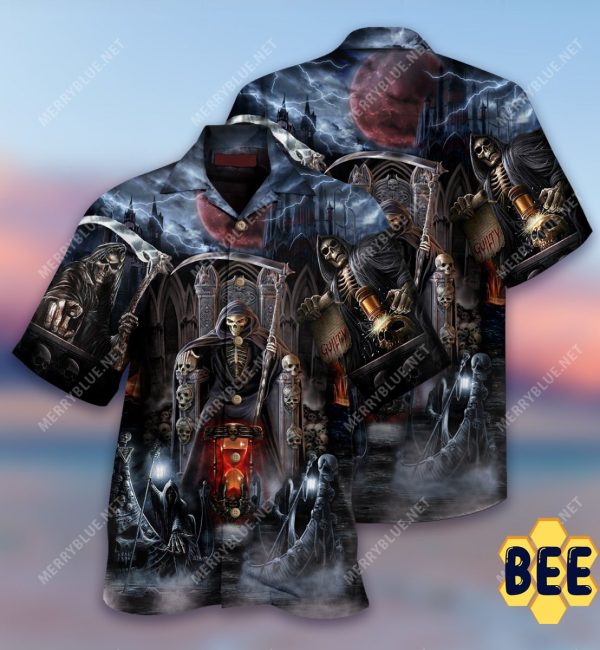 And Death Will Have His Day Trending Hawaiian Shirt-1