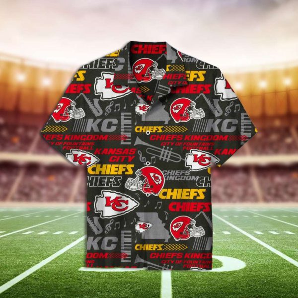Andy Reid Hawaiian Shirt Kansas City Chiefs Hawaiian Shirt