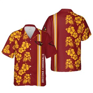 Arizona Cardinals Nfl Phoenix Hawaii Floral Shirt For Fans-1