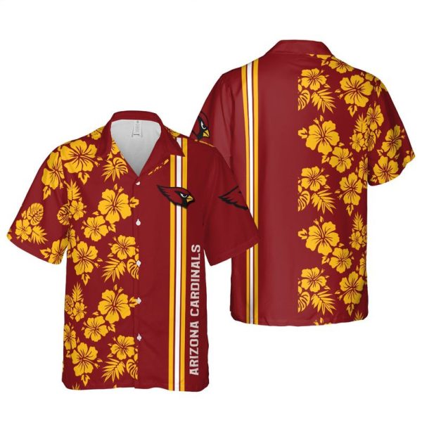 Arizona Cardinals Nfl Phoenix Hawaii Floral Shirt For Fans-1