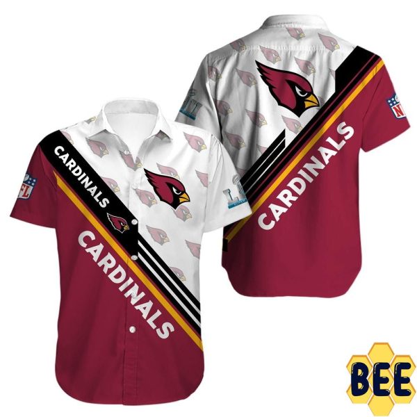 Arizona Cardinals Pattern Trending Hawaiian Shirt-1