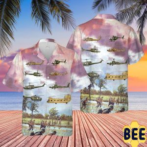 Army Aviation Rotary Aircraft Trending Hawaiian Shirt-1