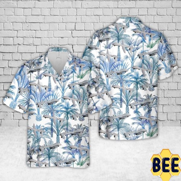Army General Atomics Mq-1c Gray Eagle Trending Hawaiian Shirt-1