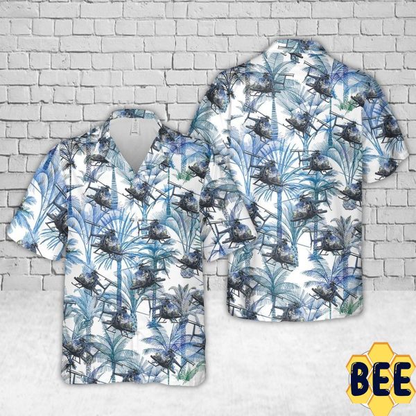 Army Md Helicopters Mh-6 Little Bird Trending Hawaiian Shirt-1