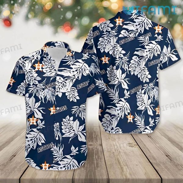 Astros Tropical Shirt Monstera Deliciosa Leaf Houston Astros Gift