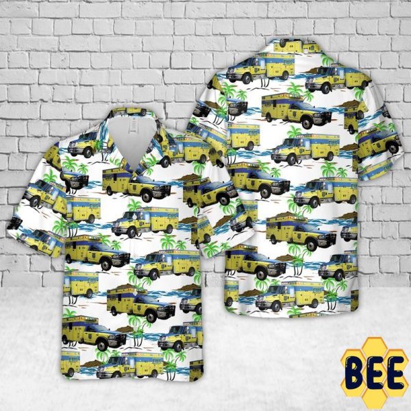 Austin-travis County Ems Texas Trending Hawaiian Shirt-1