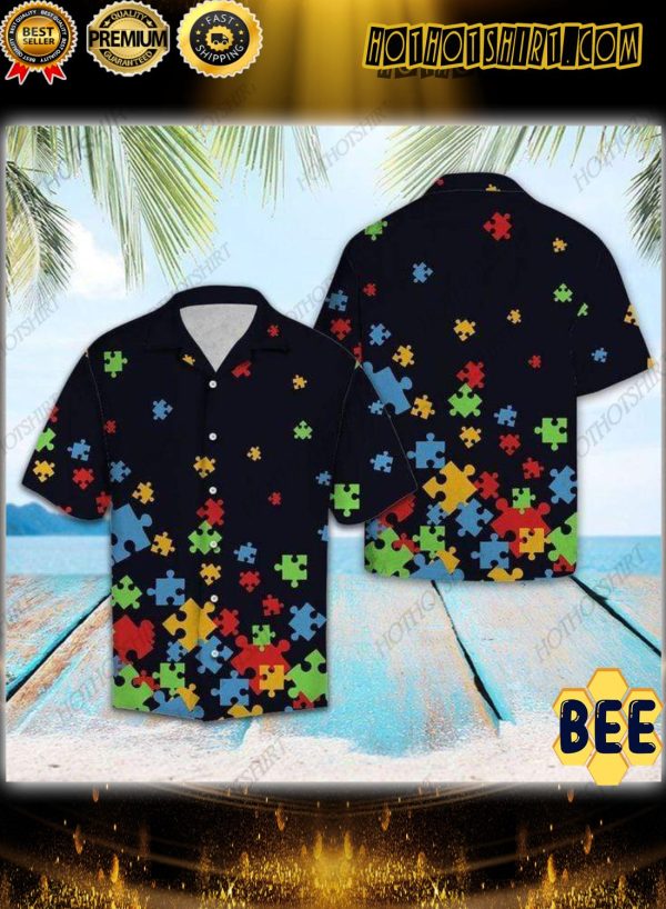 Autism Awareness Trending Hawaiian Shirt-1