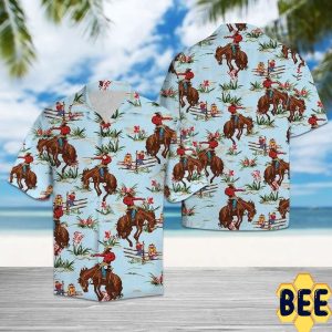 Awesome Cowboy Trending Hawaiian Shirt-1
