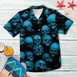 Awesome Skull Art  – Hawaiian Shirt
