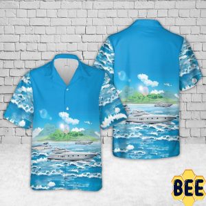Azimut 68 Blue Sky Trending Hawaiian Shirt-1